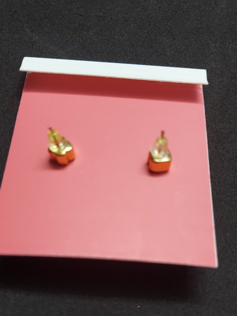 kate Spade  Precious Pansy Cluster Studs Gold-Tone Floral Pearl & Crystal. - Picture 4 of 5